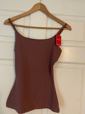 SPANX  Mauve Slim-Strap Shaping Camisole
